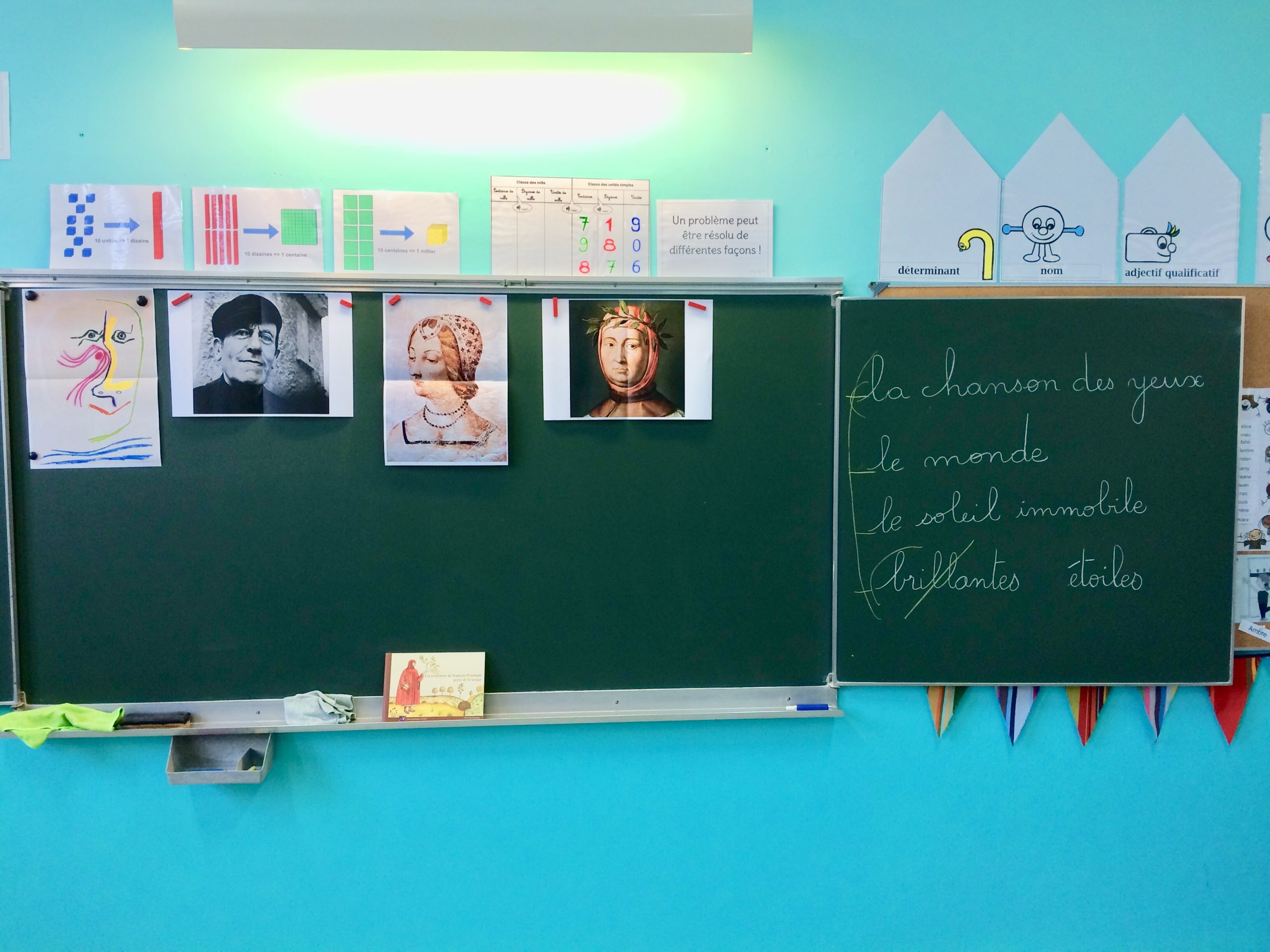 Poésie Puzzle – Hors les murs – école primaire Fontaine-de-Vaucluse